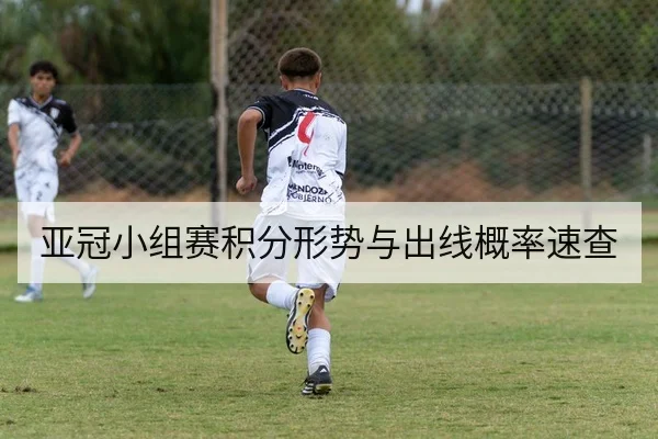 亚冠小组赛积分形势与出线概率速查